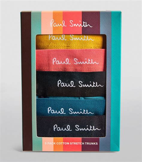 Mens Paul Smith Black Stretch Cotton Boxer Briefs Pack Of Harrods Uk