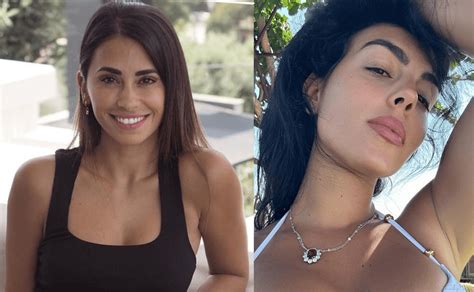 Antonela Roccuzzo y Georgina Rodríguez la reinas del verano en mini