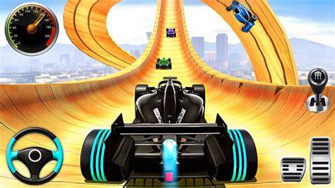 Gt Impossible Formula Car Formula Car Stunt Car Games Android