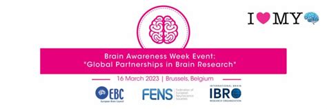 Registration Open For Brain Awareness Week Event On Global Partnerships