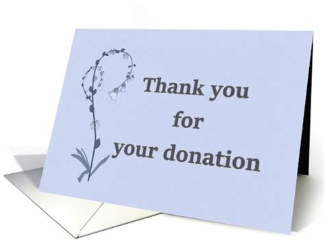 thank you for your donation card (743362)