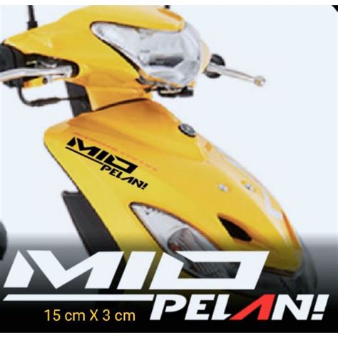 Jual Sticker Mio Pelan Scoopy Pelan Beat Pelan Vario Pelan Nmax