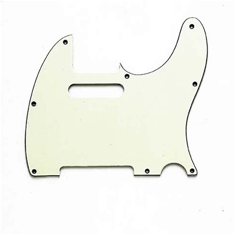 All Parts Pick Guard For Telecaster 5 Screw Holes 3 Ply Mint Green