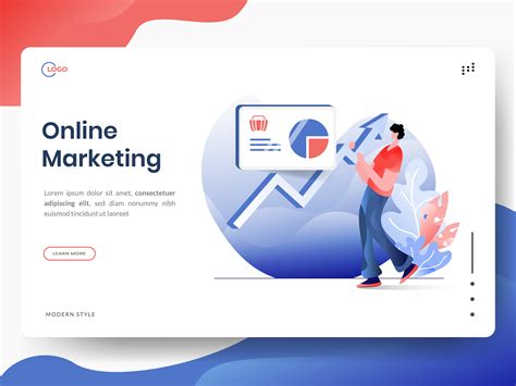 Online Marketing Flat Illustration Graphic By Twiri · Creative Fabrica