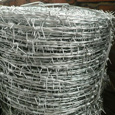 China Hot Dip Galvanized Barbed Wire For Security Fence Manufacturers And Suppliers Fuhai