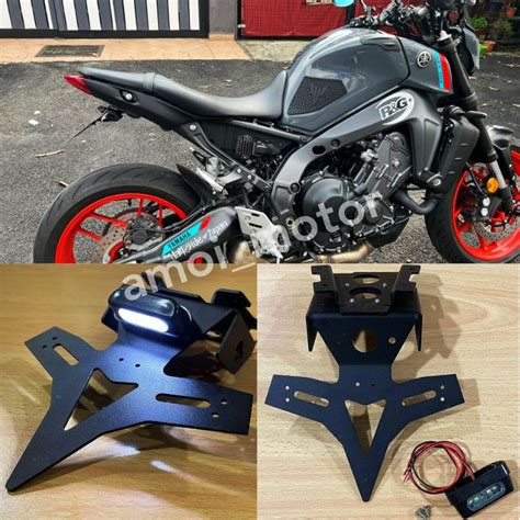 Yamaha Mt Tail Tidy Plate Holder With Led Light Shopee Malaysia