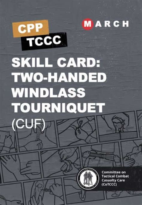 Skill Card 4 Two Handed Windlass Tourniquet Application Cuf