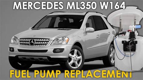 How To Replace Remove Install Fuel Pump For Mercedes Benz Ml 350 W164 2007 M Class Ml350