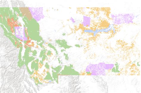 Land Ownership And Managed Areas In Montana Data Basin