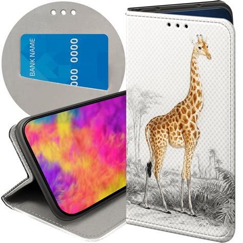 Etui Z Klapk Do Motorola Moto G Plus G Wzory Yrafa Mieszne Sawanna