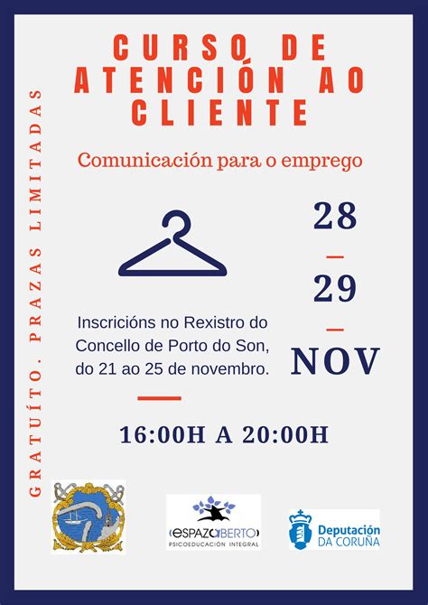 Curso De Atenci N Ao Cliente Porto Do Son Gratu To Emprego Porto