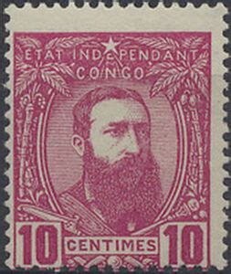 Stamp Leopold Ii Congo Free State Leopold Ii Facing To The Right