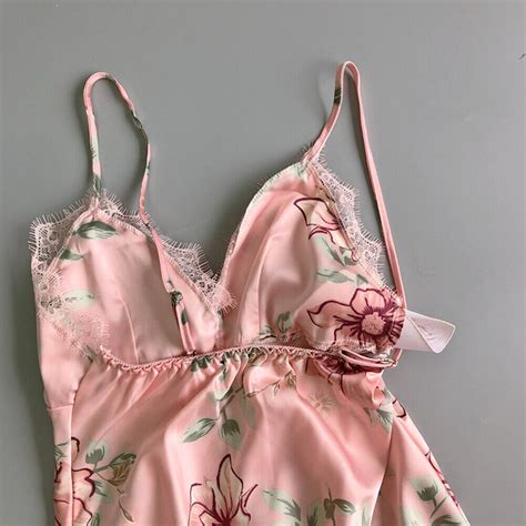 Sexy Womens Lingerie Silk Lace Underwear Sleepwear Night Dress Babydoll Pajamas Ebay