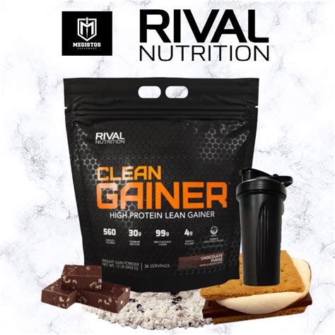 Jual Rival Nutriotion Clean Gainer High Protein Gainer 12 Lb 36