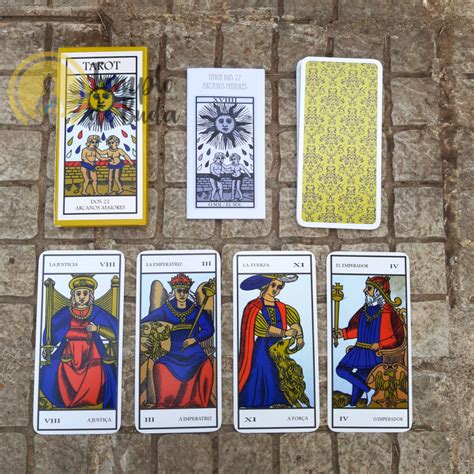 Tarot Dos 22 Arcanos Maiores Cartas Extra Largas Templo De Buda