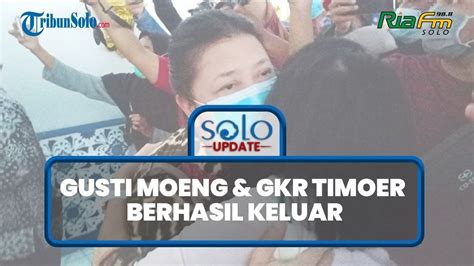 Gusti Moeng Dan GKR Timoer Yang Sempat Terkurung Di Keraton Kasunanan