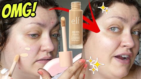 Elf Halo Glow Liquid Filter Multiple Wear Test Review Off