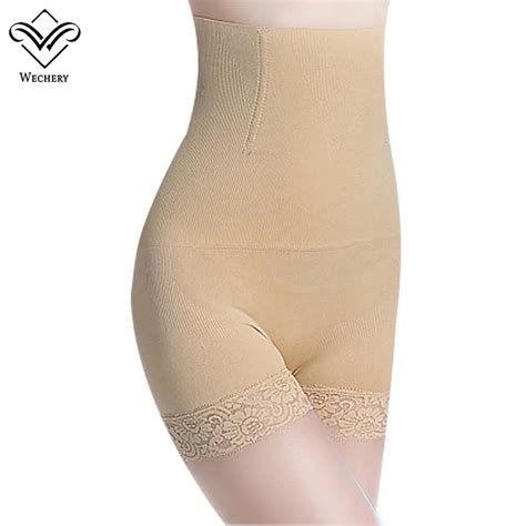 Wechery Sexy Slimming Pants High Waist Tummy Control Panties Thigh