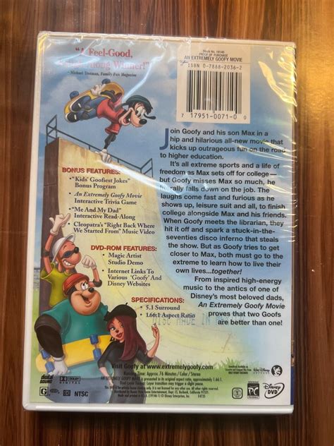 An Extremely Goofy Movie Dvd Ebay