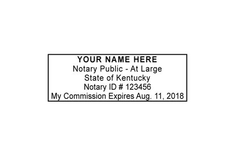 Kentucky Notary Supplies Package Notary Net