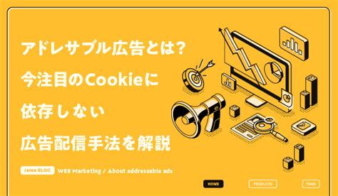 アドレサブル広告｜今注目のcookieに依存しない広告配信について解説します