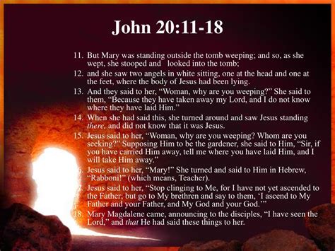 Ppt Why Are You Weeping John 2011 18 Powerpoint Presentation Free Download Id250823