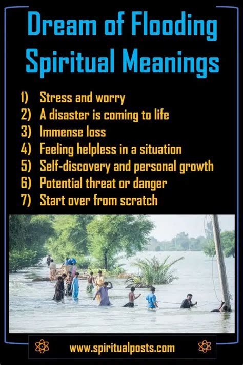 Spiritual Meanings Of Dream Of Water Flooding Escaping Spiritual