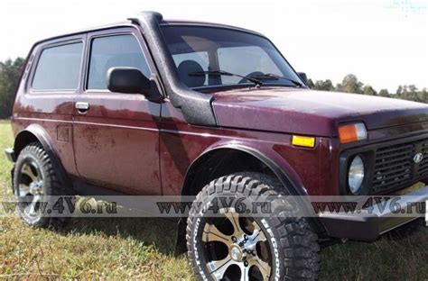 Шноркель Нива, LADA 4x4 с гофрой, SNIVA21A LLDPE SNIVA21A - Шноркели ...