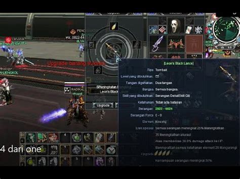 TEMPA TOMBAK LEON 55 4 LEON BLACK LANCE PAKAI T4 RF Online