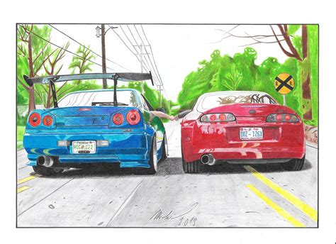 Jdm Car Drawings at PaintingValley.com | Explore collection of Jdm Car ...