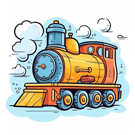 Premium Photo Old Train Clip Art