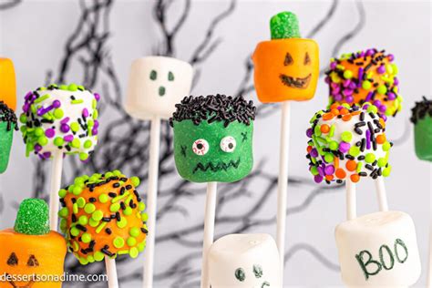 Halloween Marshmallows - Marshmallow Halloween Treats