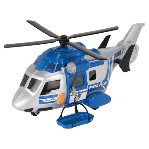 Teamsterz Police Rescue Helicopter Medium Toyworld Cairns Toys