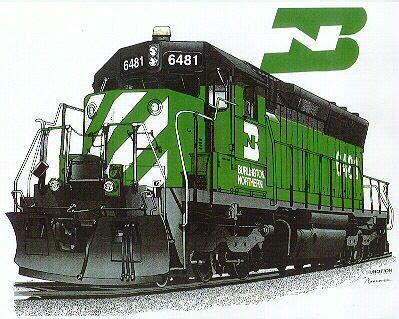 Burlington Northern Railroad Logo