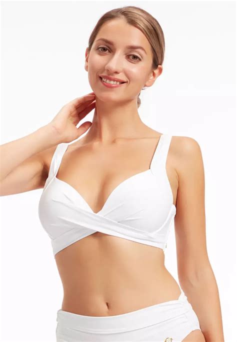 Buy Sunseeker Sunseeker Core Solid D Cup Bikini Top Online