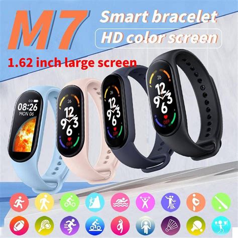 Xiaomi M7 Smartwatch Strap Fitness Smart Watch Heart Rate And Blood