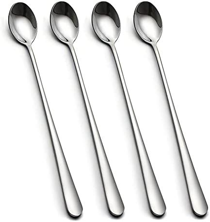 Amazon Inch Long Handled Ice Tea Spoon Cocktail Stir Spoons