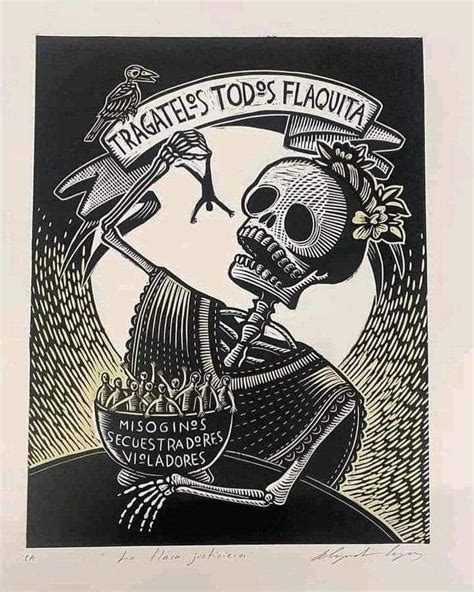 Épinglé par Bett Muñoz sur Día de MUERTOS en 2024 Linogravure