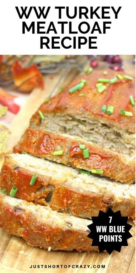 Weight Watchers Turkey Meatloaf Recipe Ww Points Turkey Meatloaf