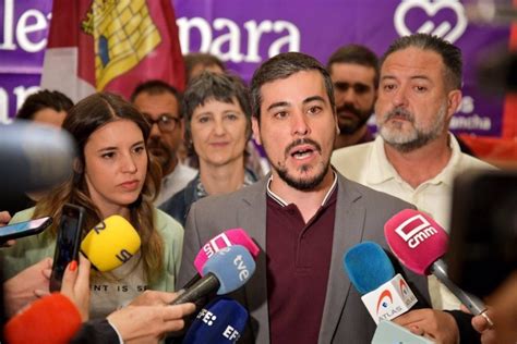 Gascón Podemos CLM evita opinar sobre la dimisión de la cúpula del