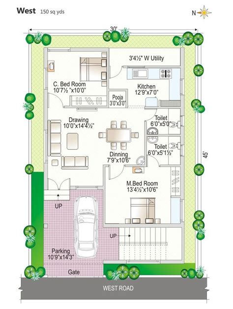 42 House Plan Design East Facing Per Vastu Info