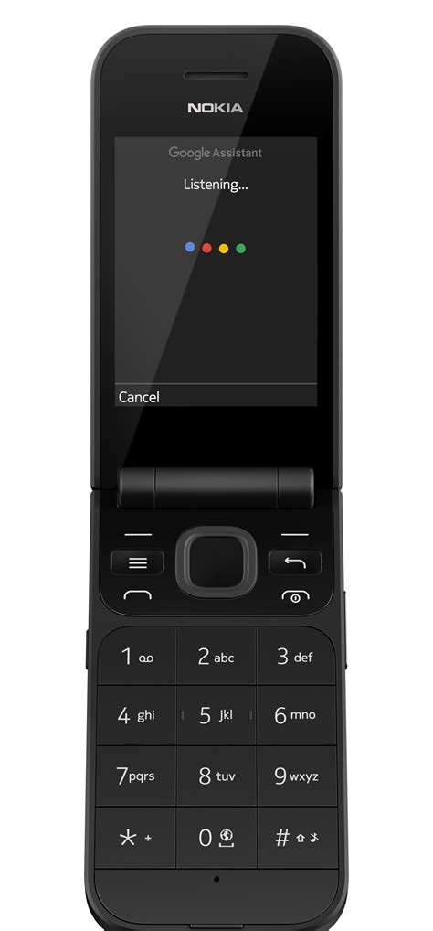 Mobilní telefon NOKIA 2720 Flip Dual SIM černý black kak cz