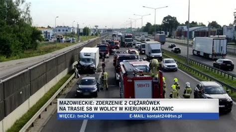 Bielsk Karetka uszkodziła nagrobki na cmentarzu TVN Warszawa