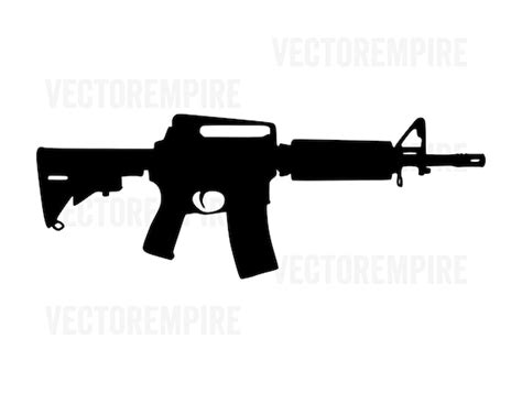 Ar 15 2 Svg M 16 Svg M 4 Svg Gun Vector Gun Cricut File Etsy