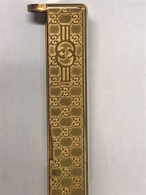 Custom Deep Laser Engraved 24k Gold Plated Glock 19 Slide Gen3g G19 Gucci Themed Ebay