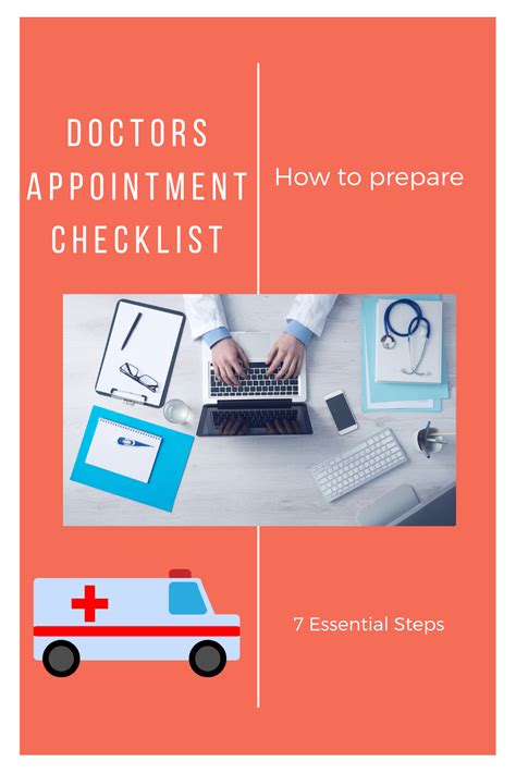 Essential Steps To Prepare A Doctors Appointment Checklist Doctor