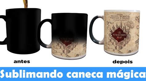 Como Estampar Uma Caneca M Gica De Forma F Cil E R Pida Youtube