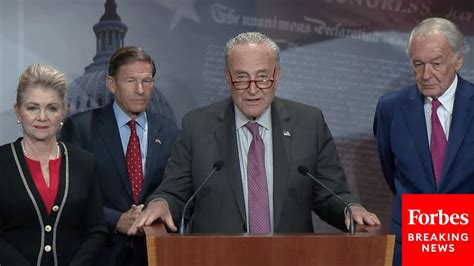 Just In Bipartisan Group Of Senators Hold Press Briefing After Passing