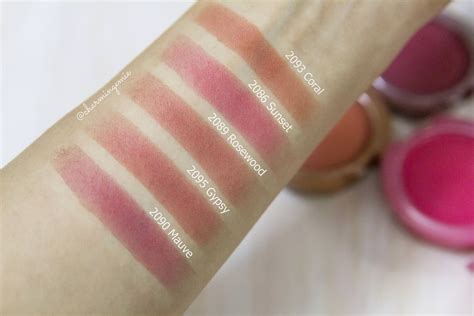 Swatch Review Klean Color Mschick Blush Collection