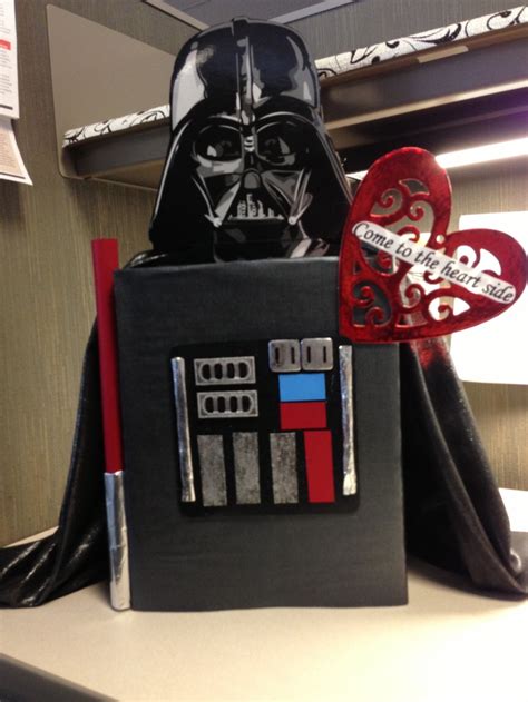 Diy Darth Vader Valentine Box Star Wars Stuff Pinterest Darth Vader Valentine Box And